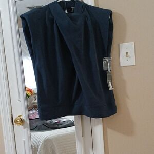 Navy Blue Women's Top